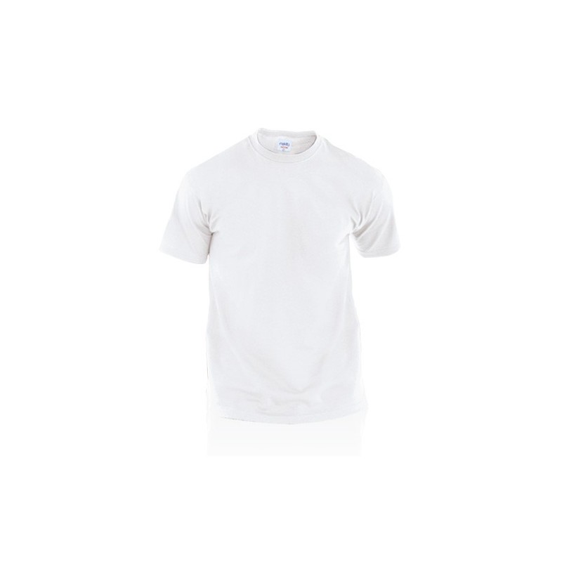 Camiseta Adulto Blanca Hecom